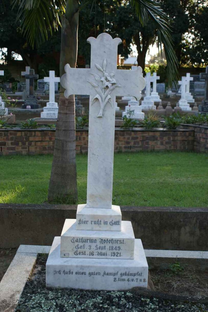 RODEHORST Catharina 1849-1921