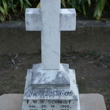 SCHMIDT F.W.H. 1902-1964