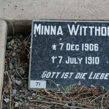 WITTHOFT Minna 1906-1910