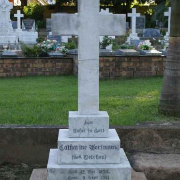 WORTMANN Catharine nee OETCHEN 1834-1911