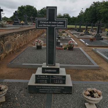 DAMMANN Theodor Friedrich Johannes 1924-2016 &amp; Frieda S. HILLERMANN 1927-2008