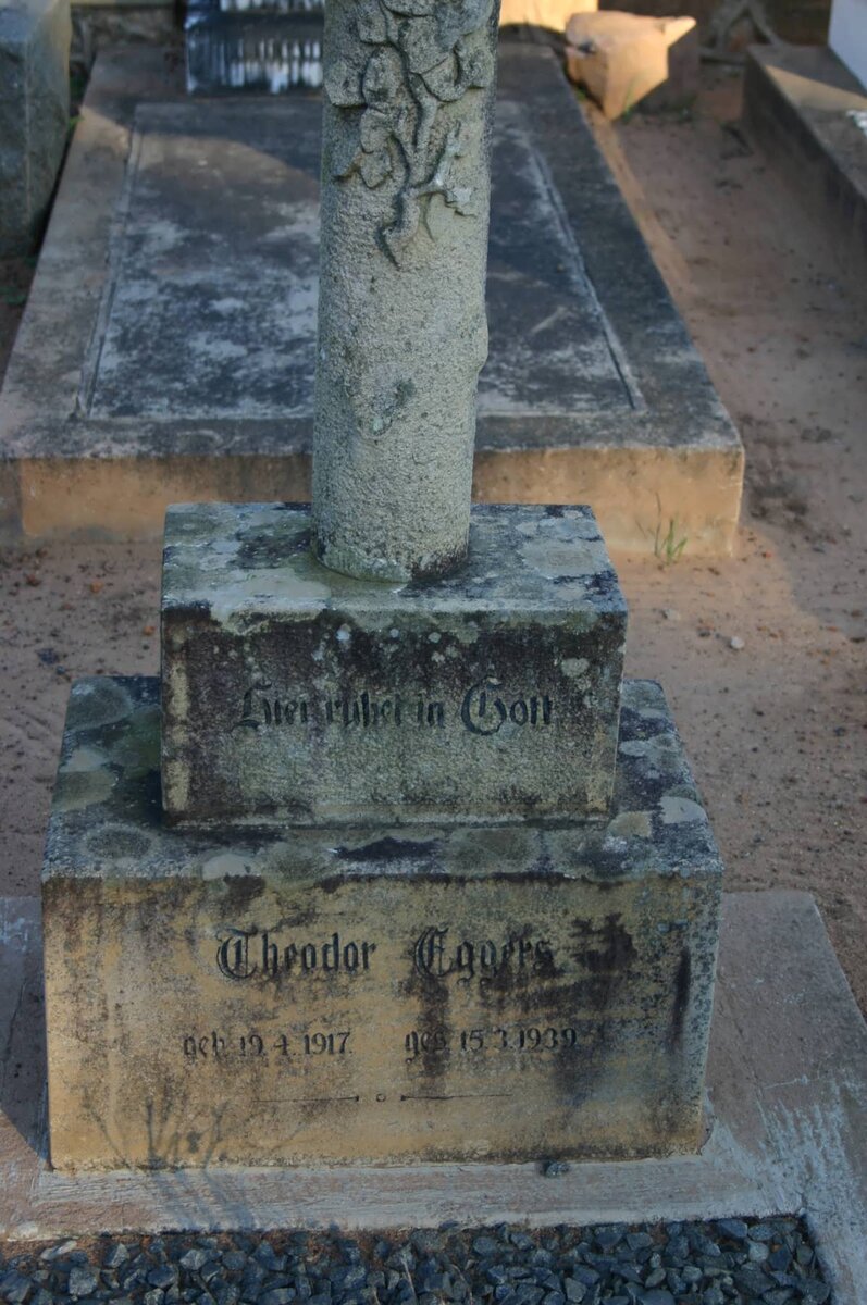 EGGERS Theodor 1917-1939