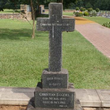 EGGERS Christian 1855-1912 &amp; Catharina nee DREWES 1856-1922