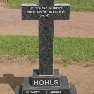 HOHLS August 1920-1997 &amp; Elisabeth 1929-2000