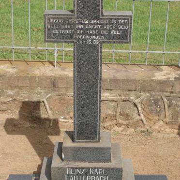 LAUTERBACH Heinz Karl 1958-1984