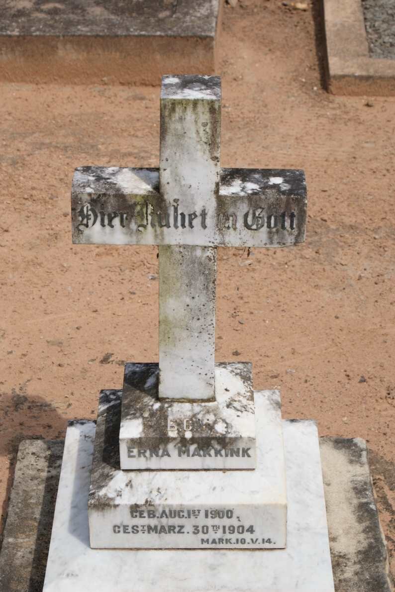 MAKKINK Erna 1900-1904