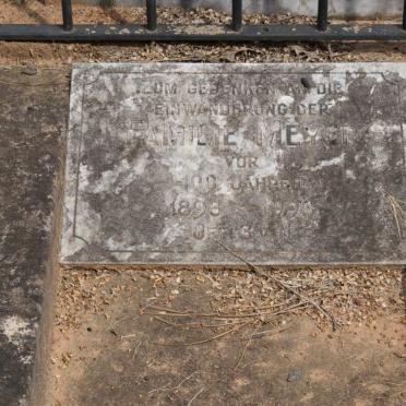 MEYER Centenary Memorial