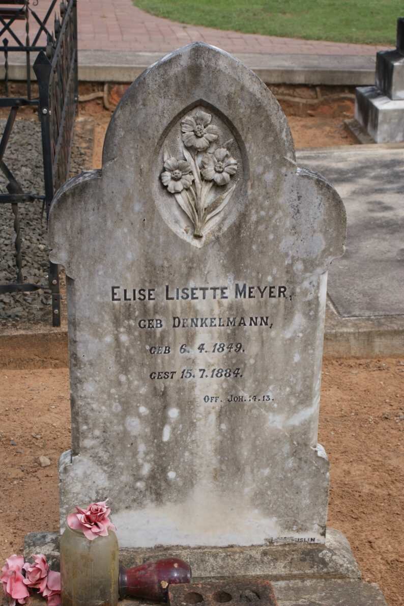 MEYER Elise Lisette nee DENKELMANN 1849-1884