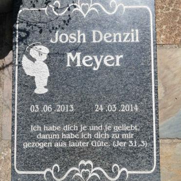 MEYER Josh Denzil 2013-2014
