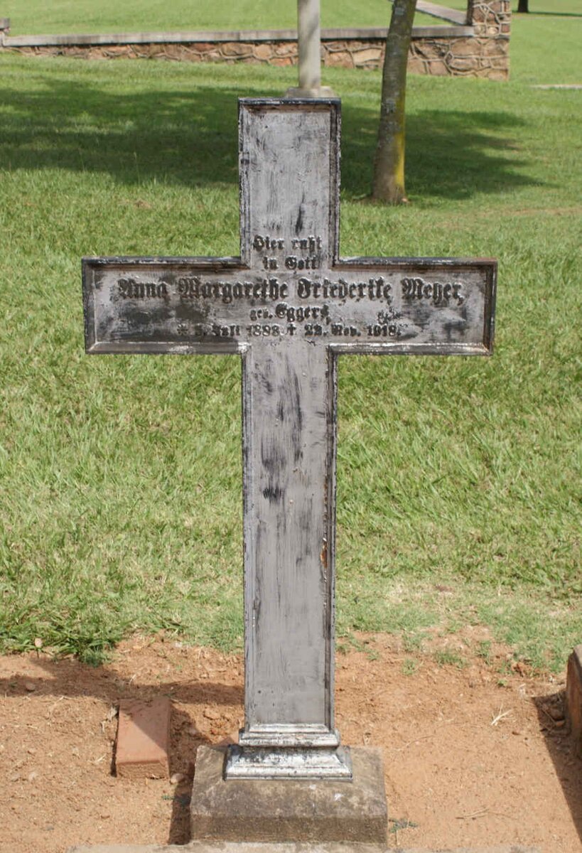 MEYER Anna Margarethe Friederike nee EGGERS 1888-1918