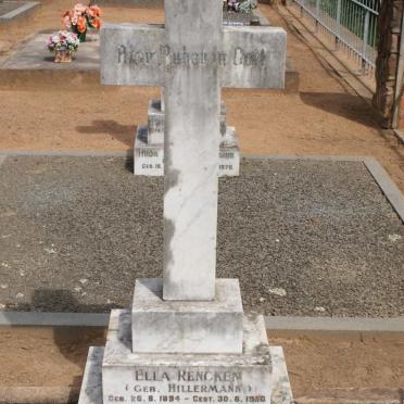 RENCKEN Martin 1893-1957 &amp; Ella HILLERMANN 1894-1950