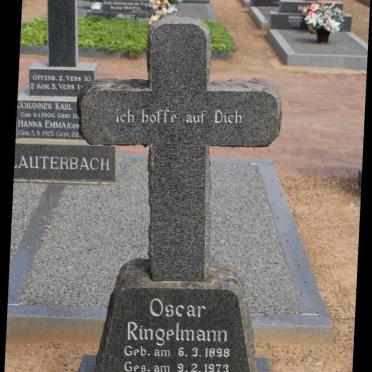 RINGELMANN Oscar 1898-1973
