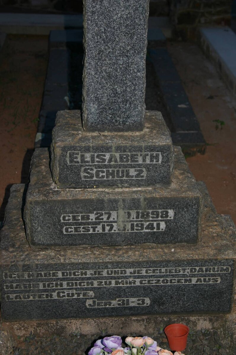 SCHULZ Elisabeth 1898-1941