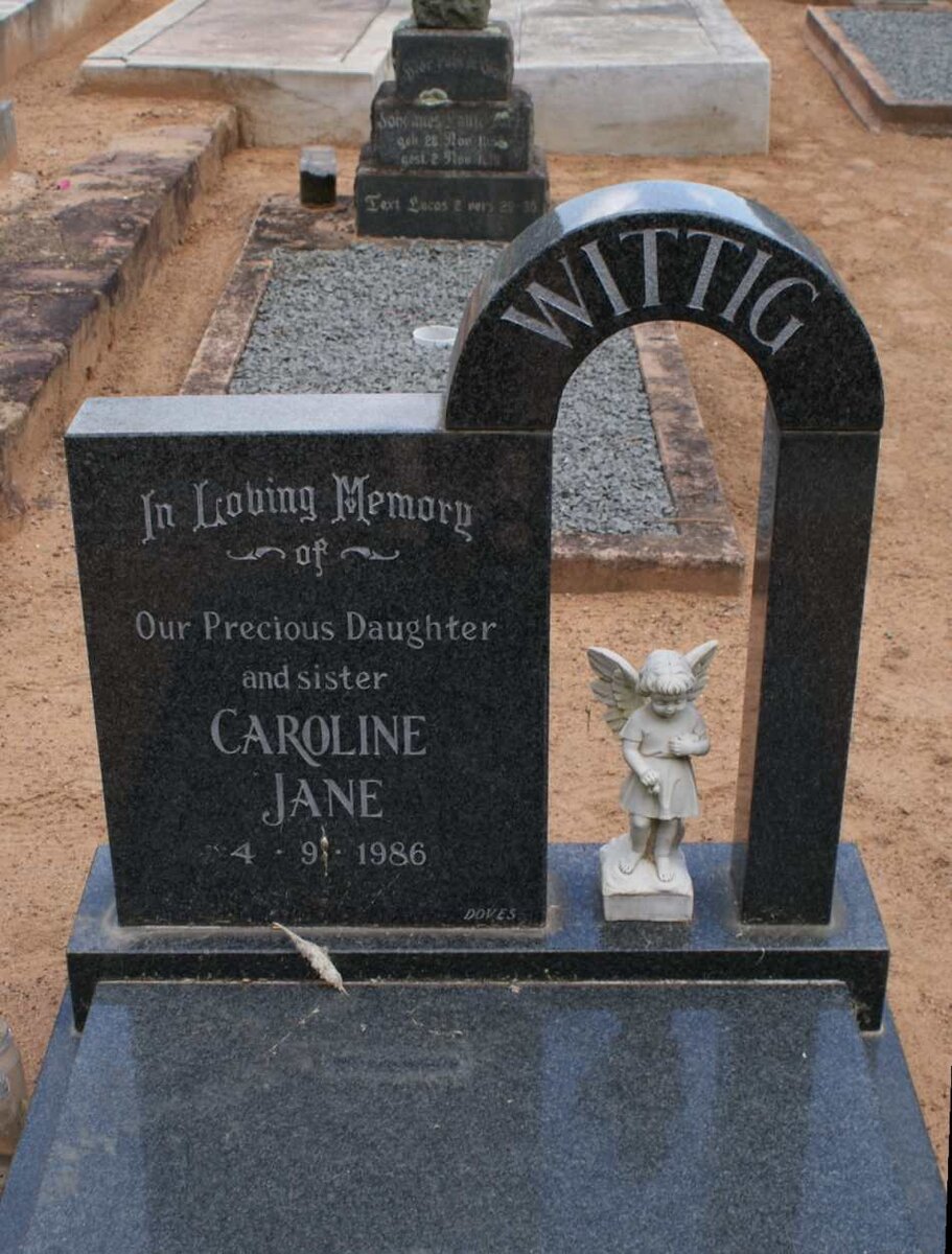 WITTIG Caroline Jane  -1986
