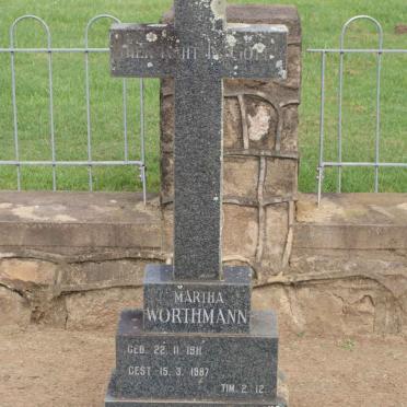 WORTHMANN Marta 1911-1987