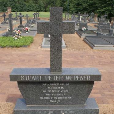 WEPENER Stuart Peter 1983-1986