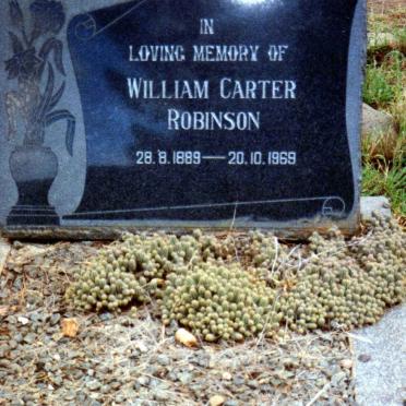 ROBINSON William Carter 1889-1969