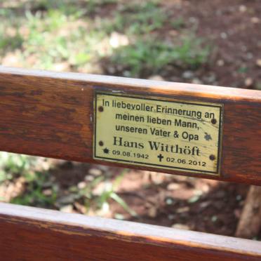 WITTHÖFT Hans 1942-2012