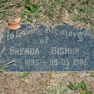 BISHOP Brenda 1895-1985