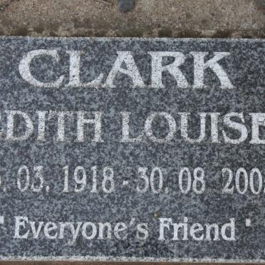 CLARK Edith Louise 1918-2005