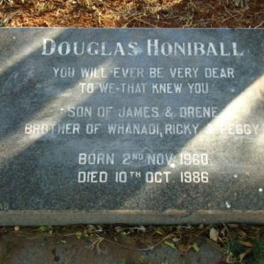 HONIBALL Douglas 1960-1986