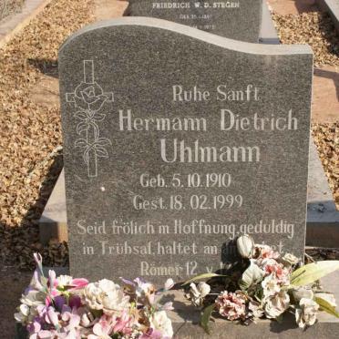 UHLMANN Herman Dietrich 1910-1999