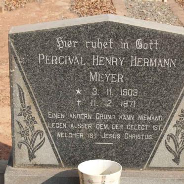 MEYER Percival Henry Hermann 1903-1971