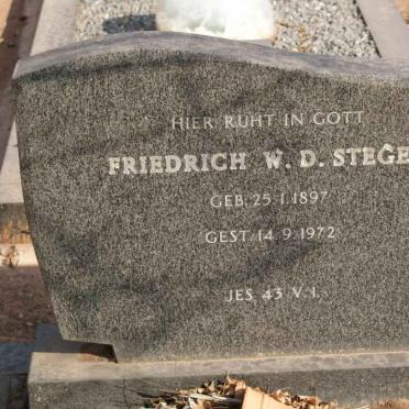 STEGEN Friedrich W.D. 1897-1972