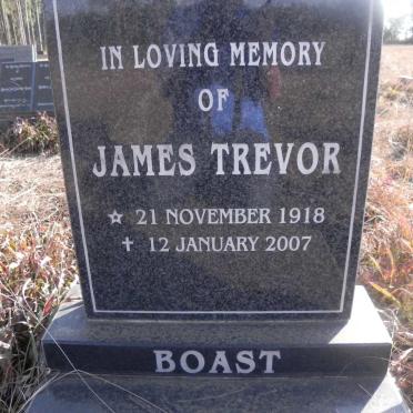 BOAST James Trevor 1918-2007