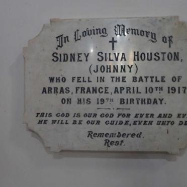 HOUSTON Sidney Silva -1917