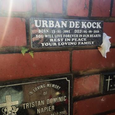 KOCK Urban, de 1962-2016