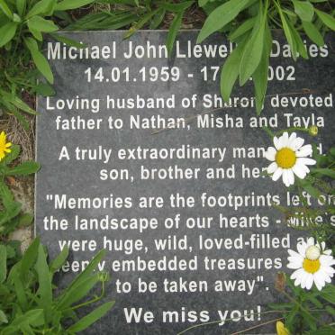 DAVIES Michael John Llewellyn 1959-2002