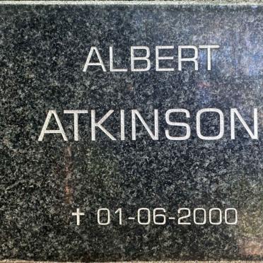 ATKINSON Albert -2000