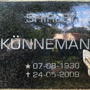 KÜNNEMANN Shirley 1930-2009