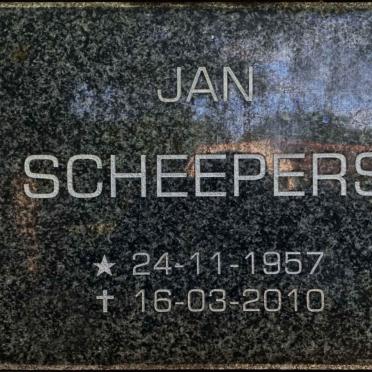 SCHEEPERS Jan 1957-2010