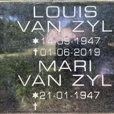 ZYL Louis, van 1947-2019 &amp; Mari 1947-