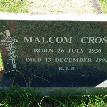 CROSS Malcolm 1930-1992