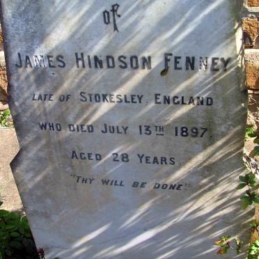 FENNEY James Hindson 1869-1897