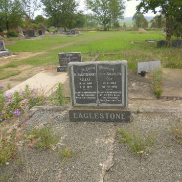 EAGLESTONE John Charles Guy 1894-1972 &amp; Elizabeth Mary 1896-1977