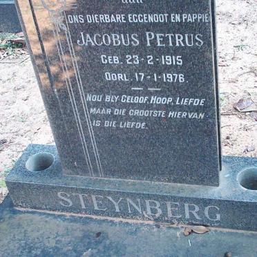 STEYNBERG Jacobus Petrus 1915-1976