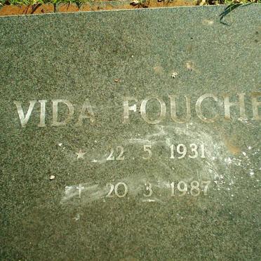 FOUCHE Vida 1931-1987