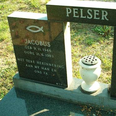 PELSER Jacobus 1946-1989