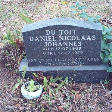 TOIT Daniel Nicolaas Johannes, du 1909-1979