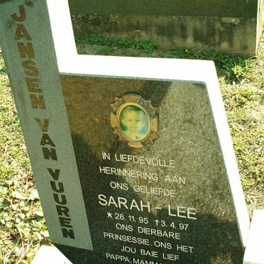 VUUREN Sarah-Lee, Jansen van 1995-1997