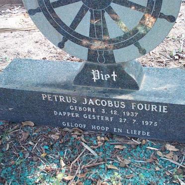 FOURIE Petrus Jacobus 1937-1975