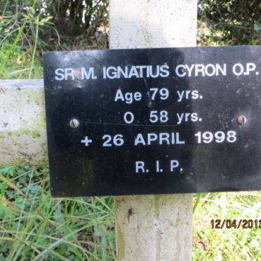 CYRON Ignatius -1998