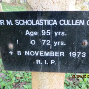 CULLEN Scholastica -1973