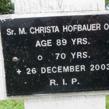 HOFBAUER Christa -2003