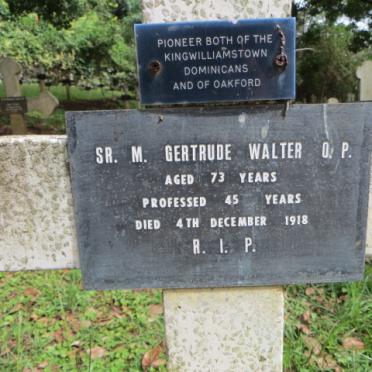 WALTER Gertrude -1918