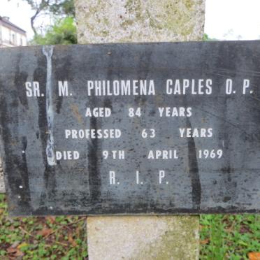 CAPLES Philomena -1969